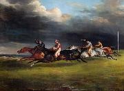Theodore   Gericault The Epsom Derby (mk09) painting